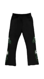 LH SKULL FLARE SWEATS GREEN - Image 2